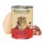 Baskerville m&auml;rg kassitoit kanaga t&auml;iskasvanud kassidele, 400 g