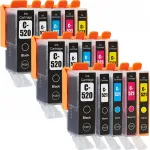 Canon Pixma IP3600, IP4600, IP4700, MP540, MP550, MP560, MP630, MP640 suure mahutavusega tindikassetid