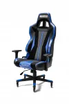Kontoritool Sparco Trooper, must-sinine, m&auml;ngimiseks