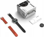 Nutivaat Amazfit Active 2, must, &uuml;mmargune, GPS, AMOLED-ekraan