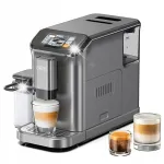 Espresso kohvimasin Hibrew H16 piimavahustaja ja puutetundliku juhtimisega, 1350 W