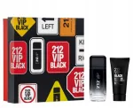 Kinkekomplekt parf&uuml;&uuml;mvesi Carolina Herrera 212 VIP Black 100 ml + geel 100 ml