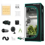 Kasvutelk Mars Hydro 60x60x140 cm TS 600 100W LED-lambi ja 6&rdquo; ventilaatoriga