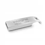 USB m&auml;lupulk Integral 128GB, USB 3.0, metallist, R190MB/s, W25MB/s