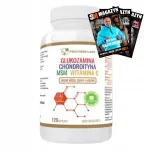 Toidulisand PROGRESS LABS Beef Glukosamiin Kondroitiin MSM Vitamiin C, 120 kapslit