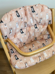 Patja t&auml;itev materjal Timba Safety 1st Bebe Confort karamelliv&auml;rvi koertega