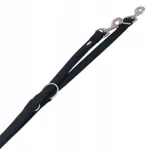 Nobby nailonist koera rihm, 200 cm x 20&ndash;25 mm, must