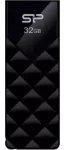 Silicon Power Ultima U03 32GB USB-m&auml;lupulk, USB 2.0, must, SP032GBUF2U03V1K
