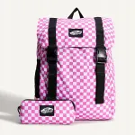 Seljakott Vans Utility Checkerboard Pink Fizz VN000PSFFRQ pinaliga