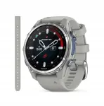 Spordikell Garmin Descent Mk3 43 mm, roostevaba teras, silikoonist rihm