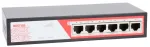 PoE l&uuml;liti videokaameratele Bestlan, 6 &uuml;hendust, 4 PoE porti