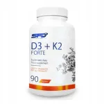 Toidulisand SFD D3+K2 FORTE 90 kapslit