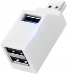 USB jaotur 3 pesa (1 x USB 3.0, 2 x USB 2.0) s&uuml;learvutile