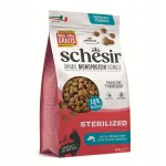 Steriliseeritud kasside toit SCHESIR Monoprotein kalaga, 400 g