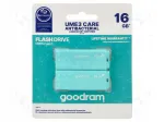 USB-m&auml;lupulk GOODRAM, 16 GB, USB 3.2 Gen 1, roheline, USB A