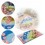 3D vannitoavaip 60x100 cm, pehme ja libisemisvastane