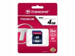 Transcend TS4GSDHC10 4GB Class 10 SDHC m&auml;lukaart