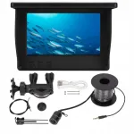 Veealune kalastuskaamera 4.3" LCD LED echolot HD 50 m