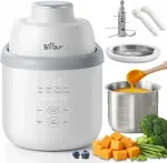 Toiduhakkija BEAR NUTRIEASE 2IN1 roostevabast terasest