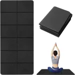 Spordimatt FITNESS, 183x61 cm, 6 mm, libisemiskindel, kokkupandav