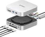 USB-jaotus HUB Mac Mini M4 SATA SSD, SD kaardilugeja ja mikrofonipesaga