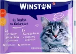 WINSTON MENU GOURMET niiske kassitoit, 4 x 100 g
