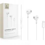 Juhtmega Tech-Protect k&otilde;rvaklapid USB-C ja mikrofoniga, 1,2 m