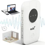 Mobiilne 4G LTE ruuter SIM-kaardile, 300 Mbps, 2100mAh akuga
