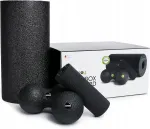 BLACKROLL Blackbox massaažikomplekt, 4 osa, must