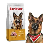 Kuiv koeratoit Barkitos kanaga, 18 kg, 30% kana, t&auml;iskasvanud koertele