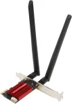 Juhtmevaba PCIe v&otilde;rgukaart, 1200 Mb/s, 2.4G/5G, Bluetooth 4.0-ga
