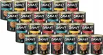 Koerte toit RAFI CLASSIC Dolina Noteci, erinevad maitsed, 24 x 415 g