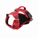Koerte valjapidemed, punased, Oxfordi kangas, L suurus, kaela&uuml;mberm&otilde;&otilde;t 43&ndash;60 cm, rindkere &uuml;mberm&otilde;&otilde;t alates 47 cm