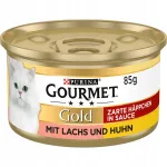 Gourmet Gold m&auml;rg kassitoit l&otilde;he-kanaga, 12 x 85 g