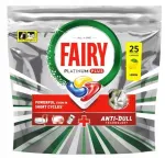 FAIRY PLATINUM PLUS sidrunil&otilde;hnalised n&otilde;udepesukapslid, 25 tk