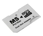 2x MicroSD Memory Stick Pro Duo adapter