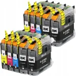10 tk LC223XL tindikassettide komplekt, sobib BROTHER DCP-J4120DW, MFC-J4420DW, J4620DW, J5320DW printeritele