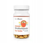 Laste multivitamiinid A D E K 120 tab &ndash; GymBeam apelsinimaitselised