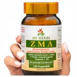 Toidulisand ZMA Magnesium + Tsink + Vitamiin B6, 120 kapslit