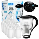 Dafi Crystal LED 2 l veefiltri kann 12 Dafi Classic filtriga
