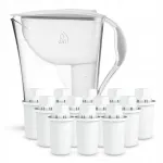 Vee filter Dafi LUNA, valge, 3,3 l, 12 Classic kassettiga