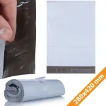 Kuller &uuml;mbrikud Foliopak, 280x420 mm, mustad, 100 tk.