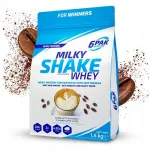 6PAK Milky Shake Whey WPC vadakuvalgu pulber 1,8 kg Caffe Latte maitsega