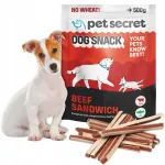 Koerte maiustused veiselihaga Pet Secret, 500 g, teraviljavabad