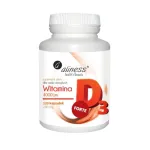 Toidulisand ALINESS Vitamin D3 FORTE 4000, 120 kapslit