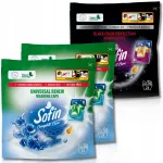 Sofin pesukapslid, 72 tk, v&auml;rvilistele ja mustadele kangastele, vegan