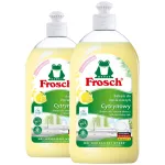 Frosch Lemon &ouml;koloogiline n&otilde;udepesuvahend, 2 x 500 ml
