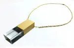 USB-m&auml;lupulk 8GB, 3.0, puidust, klaasist helendava ripatsiga