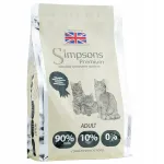 Kuiv kassitoit Simpson Premium Cat Adult kanaliha ja kalaga, 6 kg