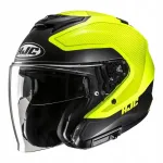 HJC I31 TEVIS mootorratturi kiiver, must/kollane